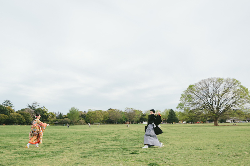 ご新郎様フルスイング！