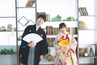スタジオ　和装×洋装