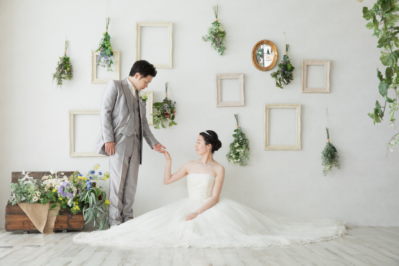 お座りショット♪