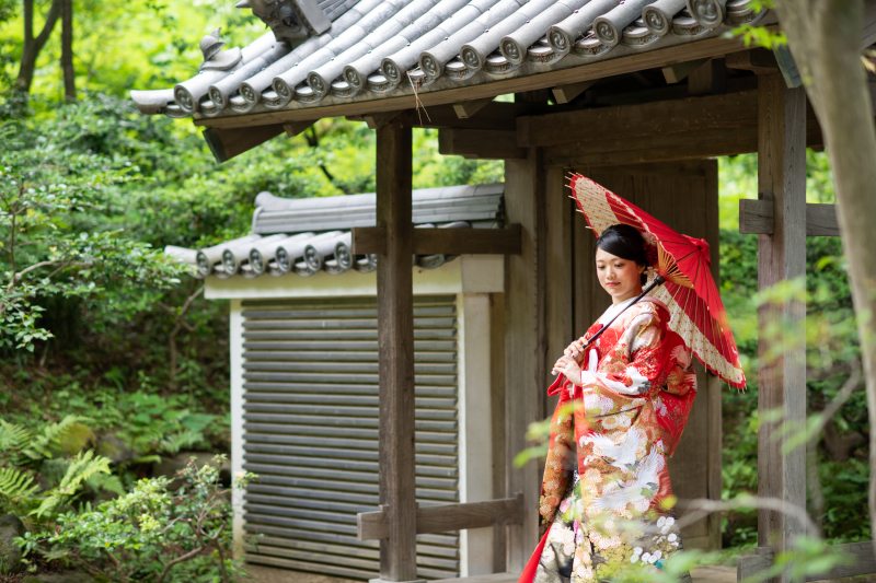 ご新婦様お１人で