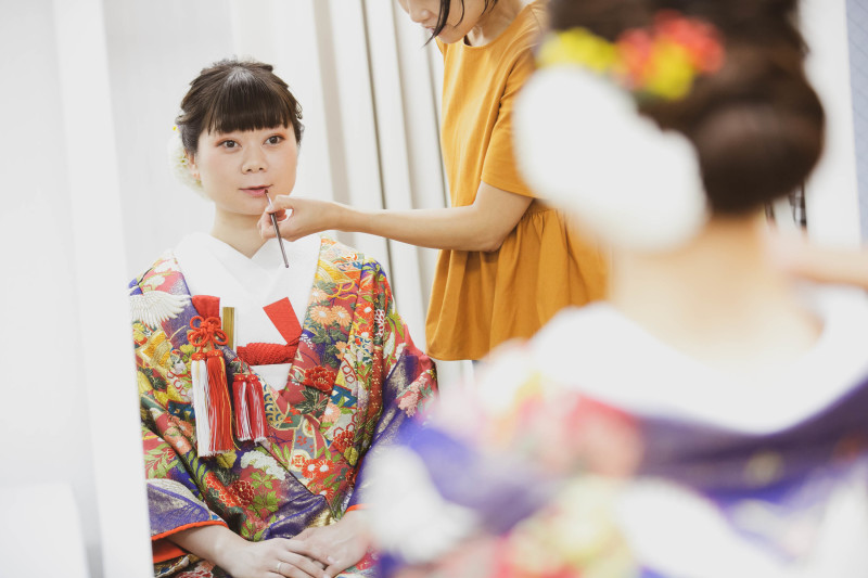 ドキドキの御支度シーン