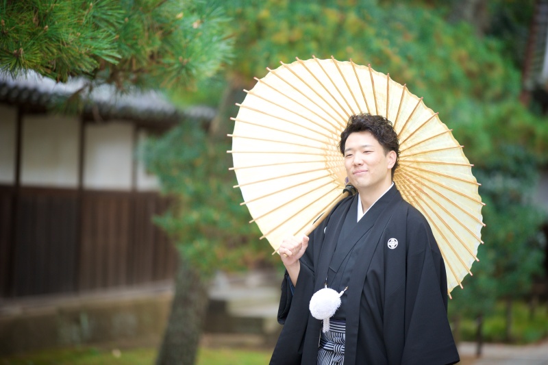 ご新郎様ソロショット