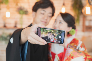 和装スタジオ撮影＊