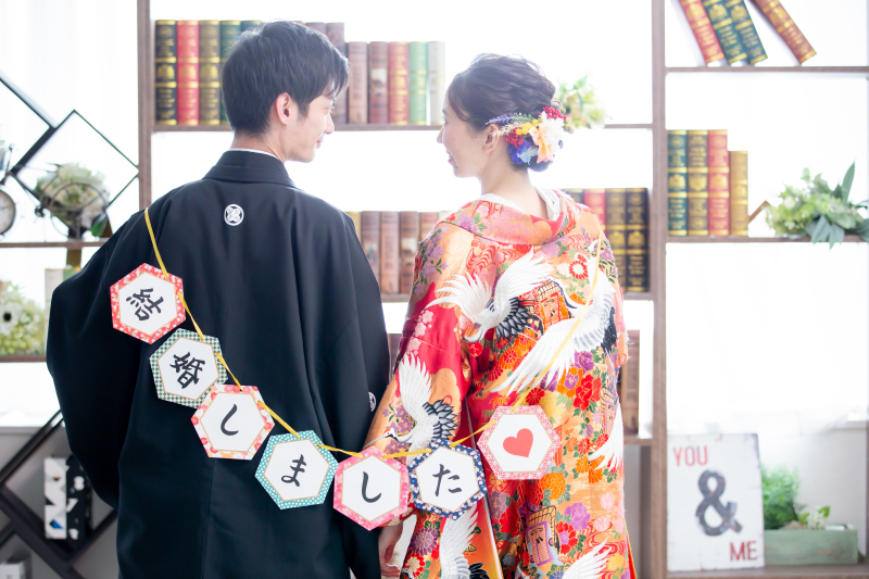 和装+洋装スタジオ撮影!