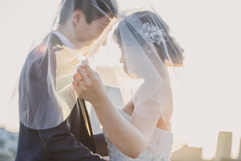 夕景の大桟橋でロマンチックな一枚を＊。