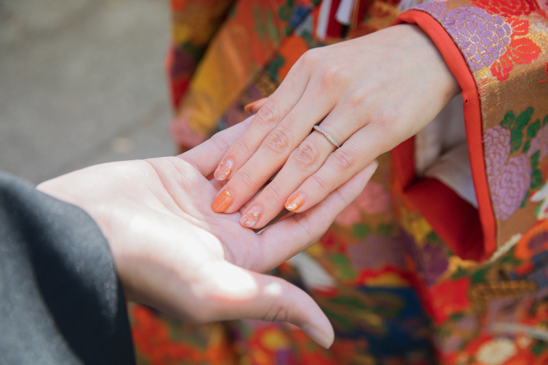 お手元ショット