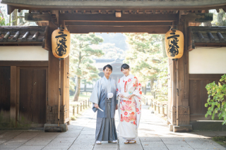 和装で撮影！