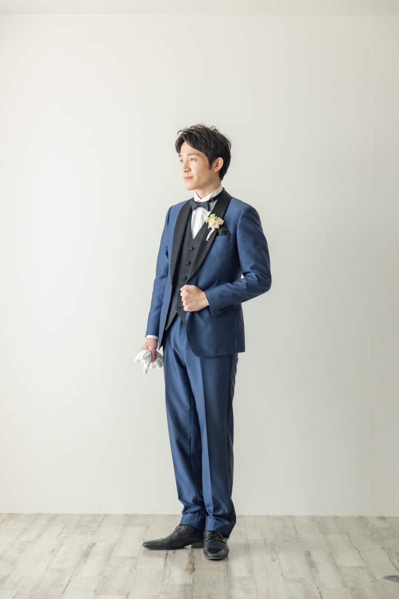 タキシード姿がかっこいい!!ご新郎様ショットも