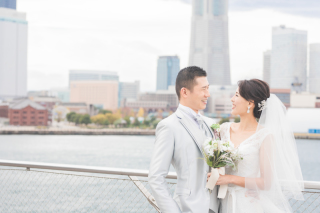 洋装＊大桟橋撮影