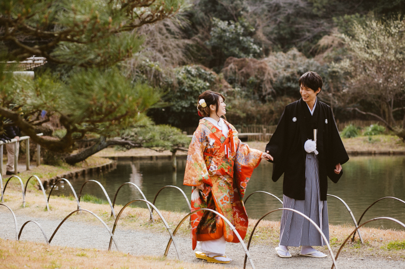 お散歩のような撮影風景