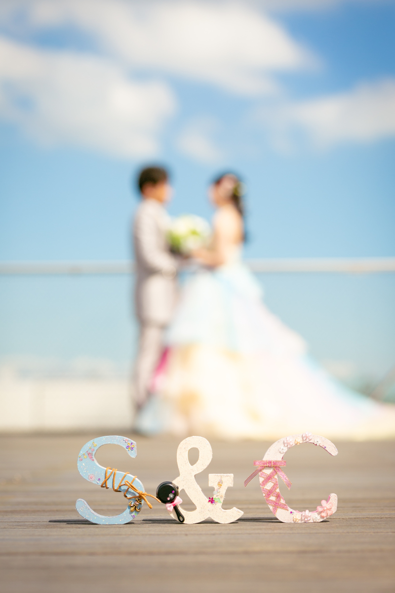 お２人のイニシャル♡