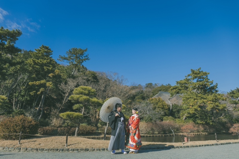 綺麗な青空をいかした1枚に*