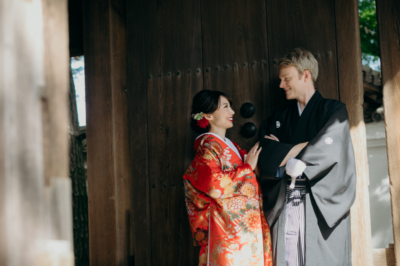 見つめ合いショット