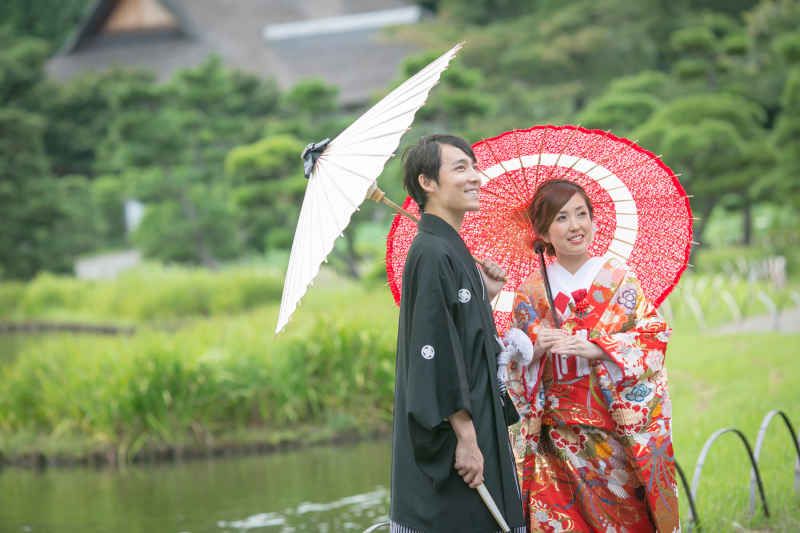 さわやかな緑の中で、、、