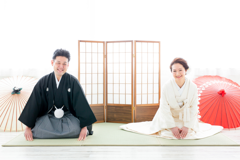 最後は正座で