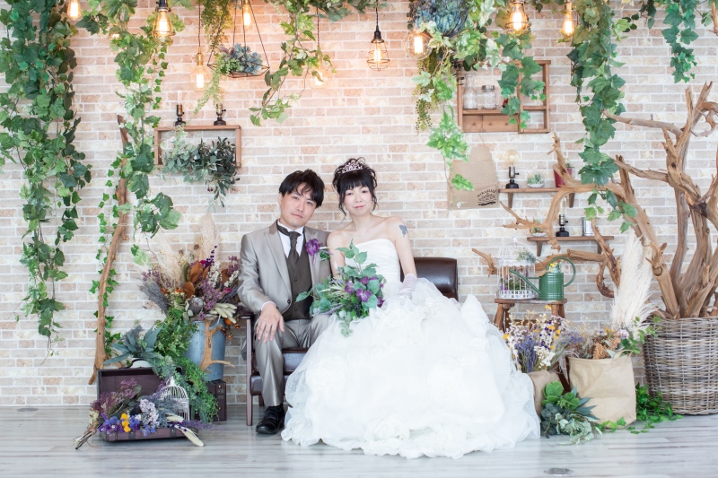 グリーンに囲まれて