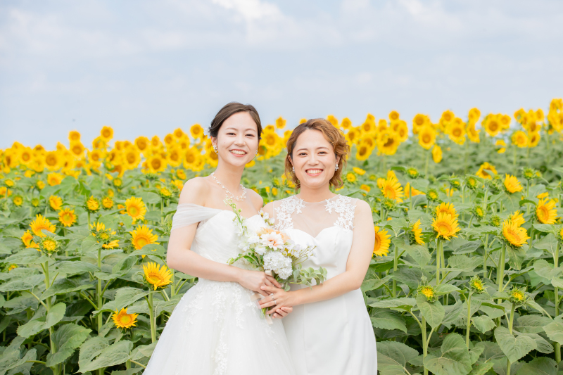 青空とひまわり*