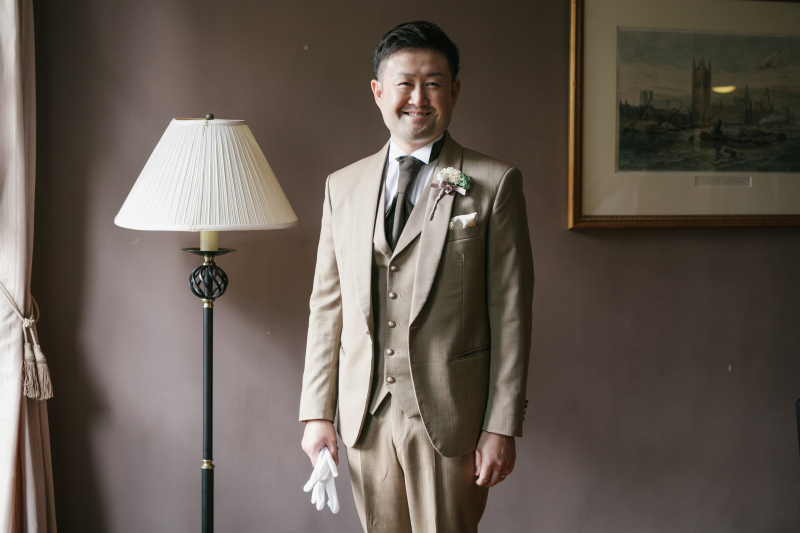 ご新郎様ソロショット☆