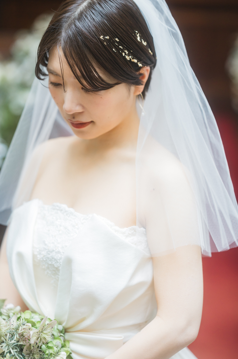 ご新婦様のソロショット*