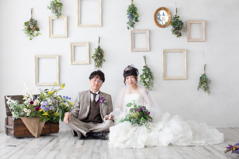 お座りショット