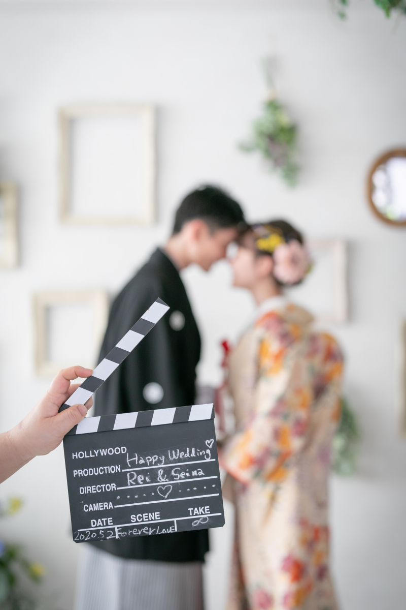 小物をバックに・・・