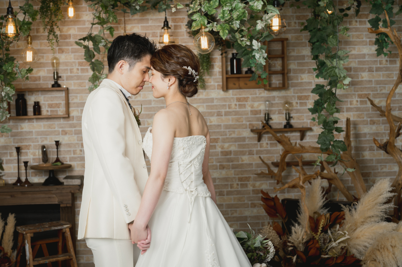 向かい合わせのお二人