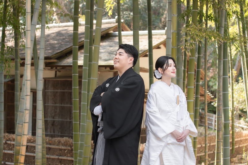 竹林でイメージを変えて・・・