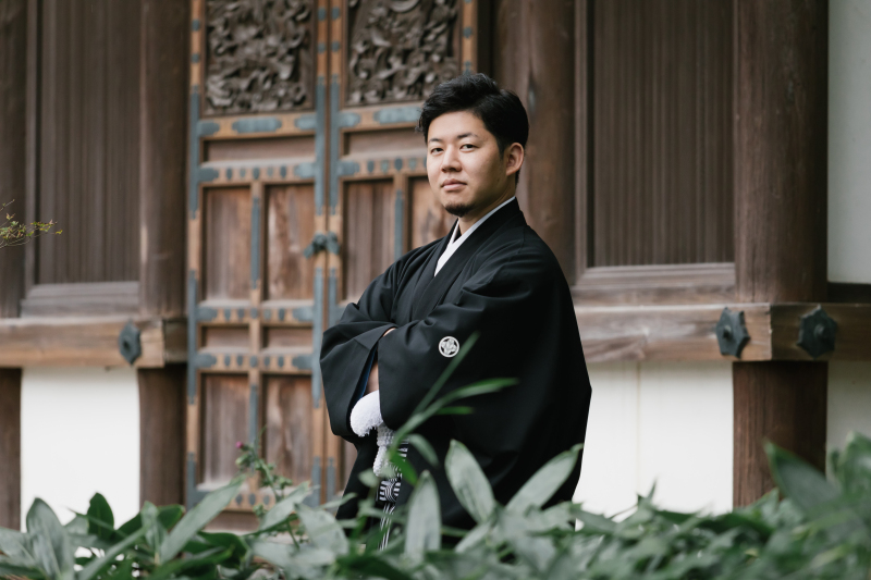 ご新郎様ソロショット