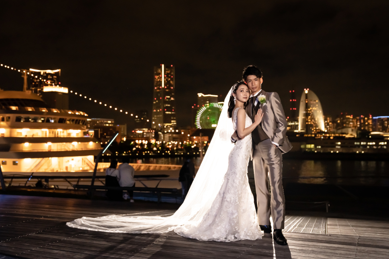 夜のみなとみらい