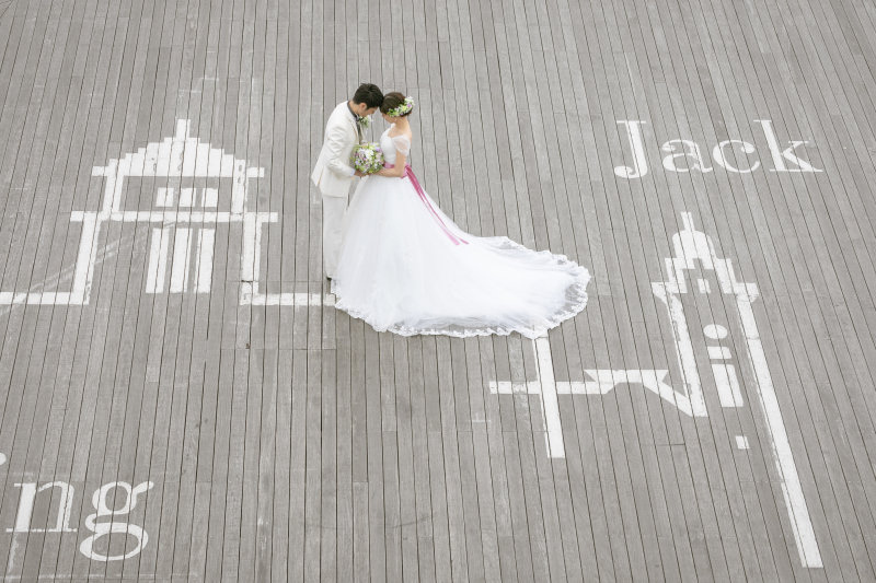 プチお色直しで