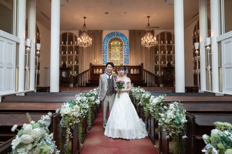 【チャペルフォト】関東25箇所&時期も選べる本格チャペルで"写真で残す結婚式"