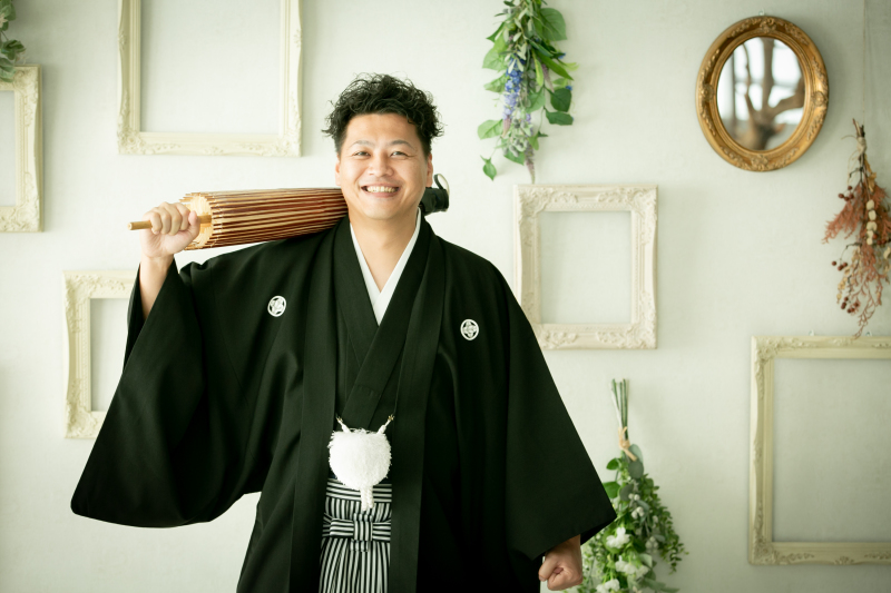 ご新郎様ソロショット