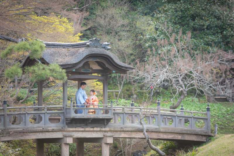 風情ある景色と