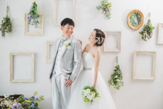 和洋装　スタジオ撮影