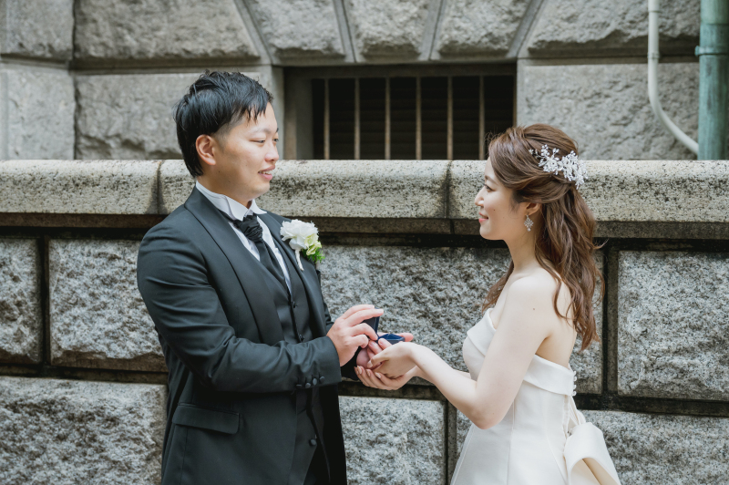 プロポーズシーン