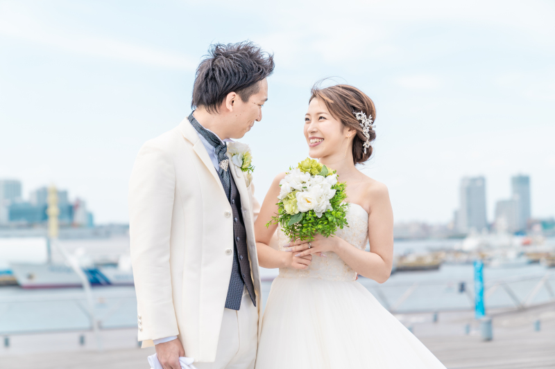 大桟橋 洋装撮影