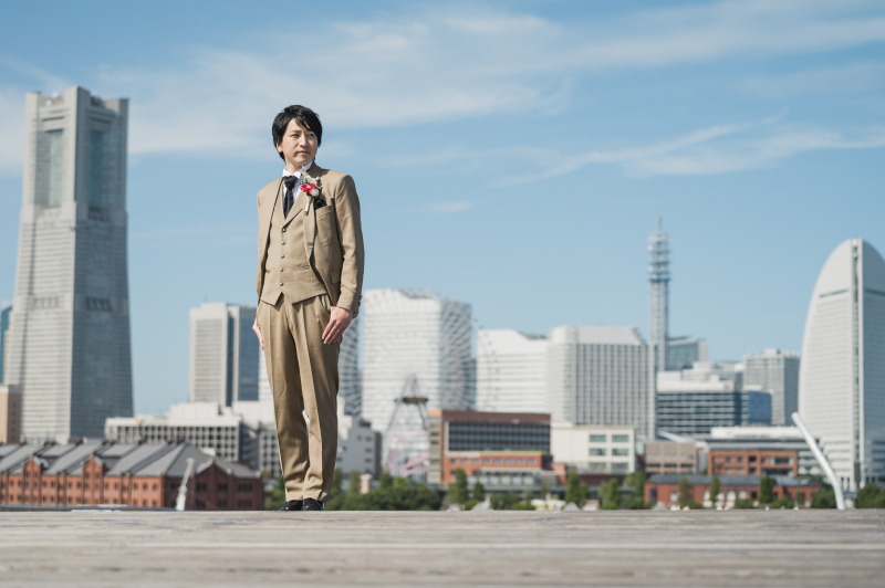 新郎様も