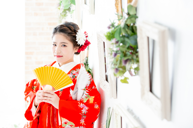 花嫁様ソロショット