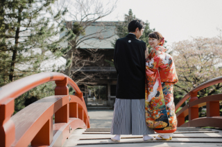 称名寺で和装前撮り♡