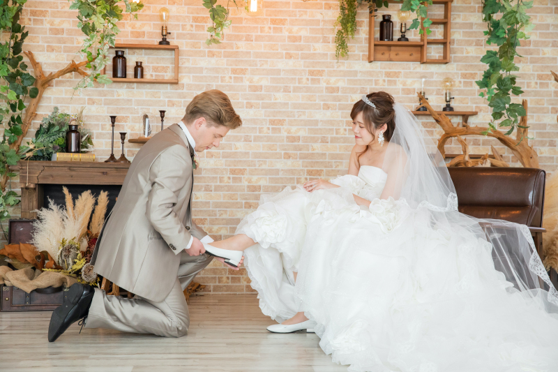 ガラスの靴のような