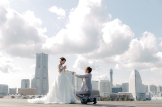 青空の下でロケーションフォト＾＾