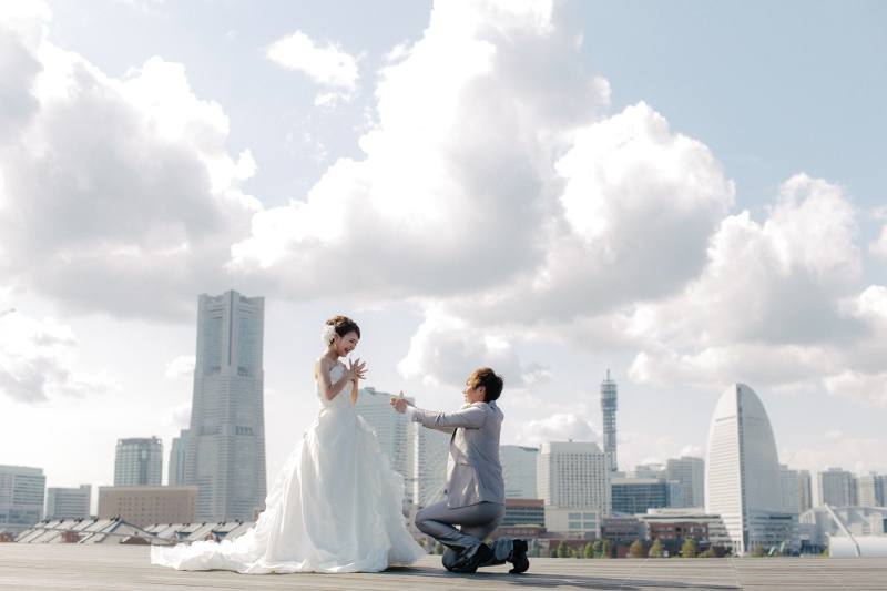 青空の下でロケーションフォト＾＾