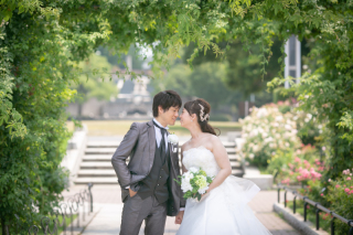 洋装ロケーションフォト