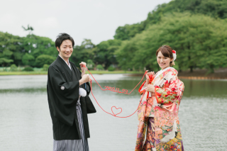 和装×洋装　ロケーション撮影