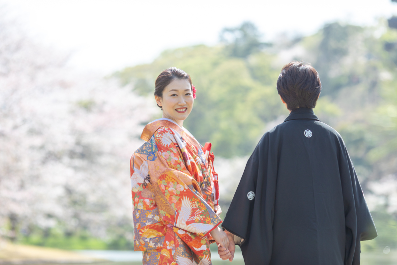 振り向きショット