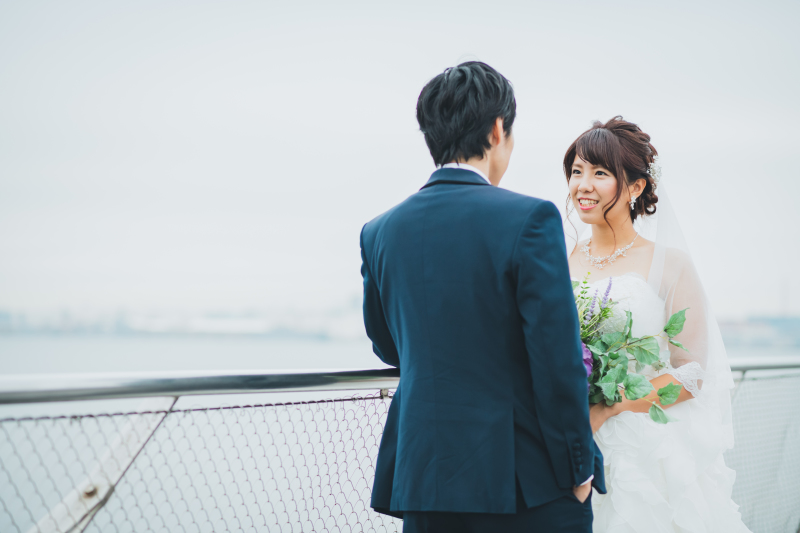 洋装　ロケーション撮影