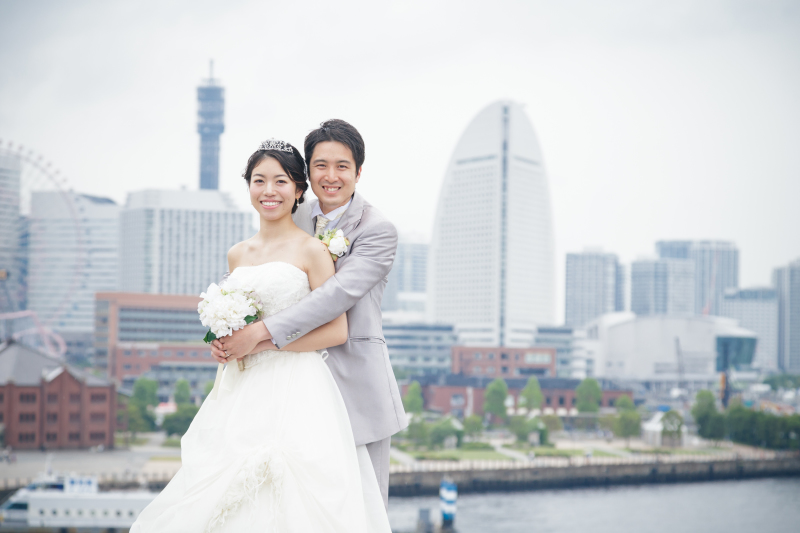 洋装ロケーション撮影