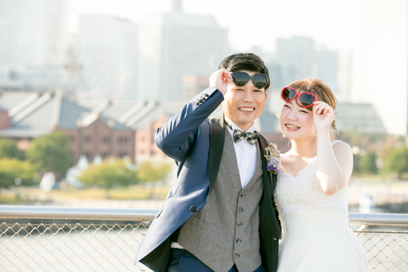 お揃いのサングラス♪