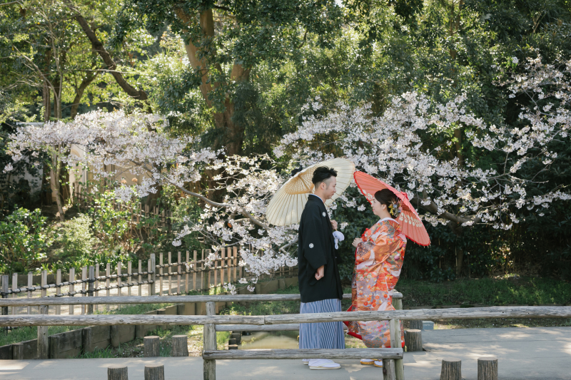 向き合って
