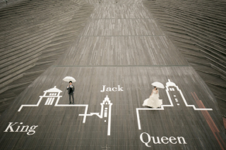 洋装：ロケーション